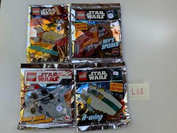 LEGO L68: 4 SEALED STAR WARS SETS beschikbaar voor biedingen