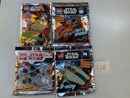 LEGO L68: 4 SEALED STAR WARS SETS, Kinderen en Baby's, Speelgoed | Duplo en Lego, Nieuw, Lego, Complete set, Ophalen of Verzenden