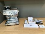 Sage Barista Express Impress Stainless Steel, Garantie, Elektronische apparatuur, Koffiezetapparaten, Ophalen of Verzenden, Espresso apparaat