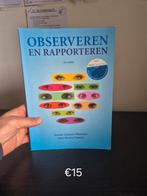 Observeren en rapporteren, Boeken, Ophalen of Verzenden, Zo goed als nieuw