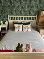 Ikea bed inclusief matras, Maison & Meubles, Chambre à coucher | Lits, 160 cm, Deux personnes, Bois, Enlèvement