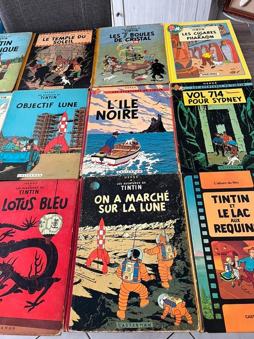 kuifje, Boeken, Stripverhalen, Gelezen, Meerdere stripboeken, Ophalen