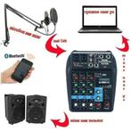 Studio Opname Set voor Stream, Zang, Vlog Studio-1, Muziek en Instrumenten, Ophalen of Verzenden, Nieuw, Studiomicrofoon