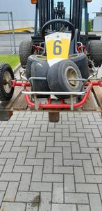 Rollend kart frame, Sport en Fitness, Karting, Ophalen, Gebruikt, Onderdelen Kart