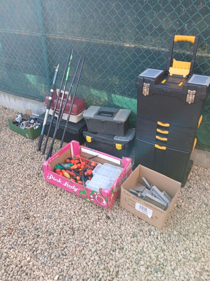 Allerlei visgerief, Watersport en Boten, Hengelsport | Algemeen, Gebruikt, Ophalen