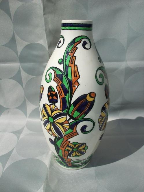 ancien vase Boch, Kéramis, Catteau, Antiek en Kunst, Antiek | Keramiek en Aardewerk, Ophalen