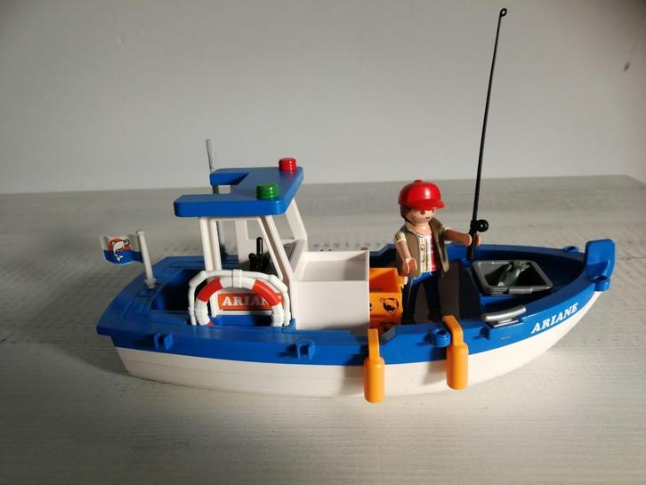 Playmobil 5131'Vissersboot', Kinderen en Baby's, Speelgoed | Playmobil, Zo goed als nieuw, Complete set, Ophalen of Verzenden