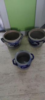 3 stenen potten, Antiek en Kunst, Ophalen