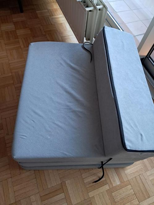 Opvouwbare futon stoelmatras – grijs, Huis en Inrichting, Slaapkamer | Slaapbanken, Zo goed als nieuw, Ophalen