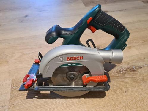 Bosch PKS 18 Li draadloze cirkelzaag (zonder accu!), Doe-het-zelf en Bouw, Gereedschap | Zaagmachines, Gebruikt, Cirkelzaag, 30 tot 70 mm