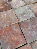 Lot antieke terracotta tegels, Antiek en Kunst, Antiek | Wandborden en Tegels, Ophalen