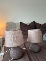 TWEE bruine nachtlampjes, Huis en Inrichting, Ophalen of Verzenden, Nieuw, Japandi, Minder dan 50 cm