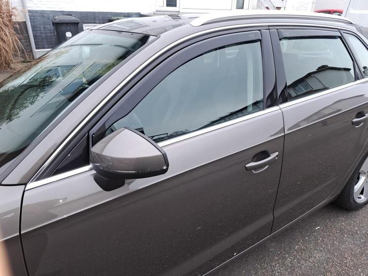 Audi zijwindschermen pasvorm getint raamspoilers oa A3 A4 A6, Auto-onderdelen, Ruiten en Toebehoren, Audi, Overige automerken