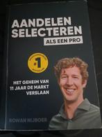 Rowan Nijboer - Aandelen selecteren als een Pro, Boeken, Ophalen of Verzenden, Zo goed als nieuw, Rowan Nijboer
