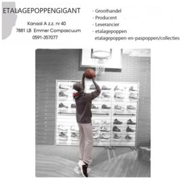    Etalagepoppen - Mannequin's in Basketbal Houding Nieuw 