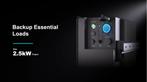 Thuisbatterij 5 kWh Plug & Play, Ophalen of Verzenden, Nieuw, Compleet systeem, 200 wattpiek of meer