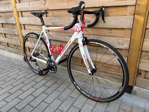 koersfiets Museeuw volledig carbon maat 54, Fietsen en Brommers, Fietsen | Heren | Sportfietsen en Toerfietsen, Zo goed als nieuw