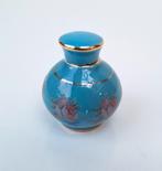 Bouteille de parfum vintage en céramique bleue Bardaco, Enlèvement ou Envoi