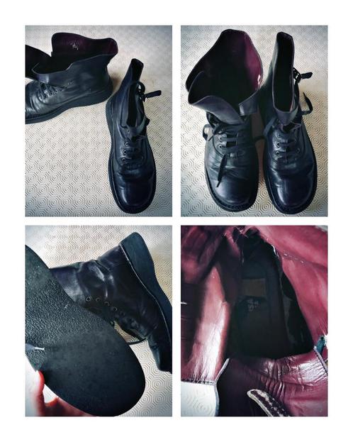 Bottines noires avec fermeture éclair et boucle (t 40-41), Vêtements | Femmes, Chaussures, Enlèvement