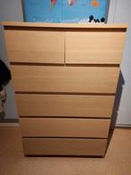 Commode 6 tiroirs ikea, Maison & Meubles, Armoires | Commodes, Enlèvement