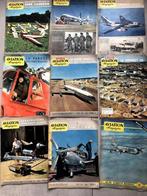 Aviation magazine, lot de 33 revues, années 1955 à 1959, Avion, Enlèvement ou Envoi