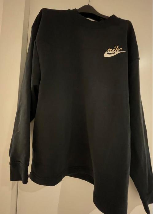Zwarte trui Nike zilver/goud, Kleding | Dames, Truien en Vesten, Nieuw, Maat 36 (S), Zwart, Verzenden