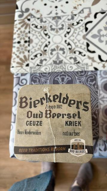 Tapis à bière Old Beersel, Enlèvement ou Envoi, Neuf