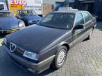 Alfa Romeo 164 2.0 v6 turbo 5-bak, Auto's, Voorwielaandrijving, 4 deurs, Zwart, Zwart