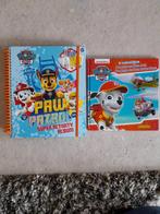 Paw patrol leesboekje + kleurboek album en nachtlampje, Ophalen, Zo goed als nieuw, Papier, Schets- of Tekenboek