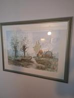 Aquarel 'Jan Thiele', Ophalen