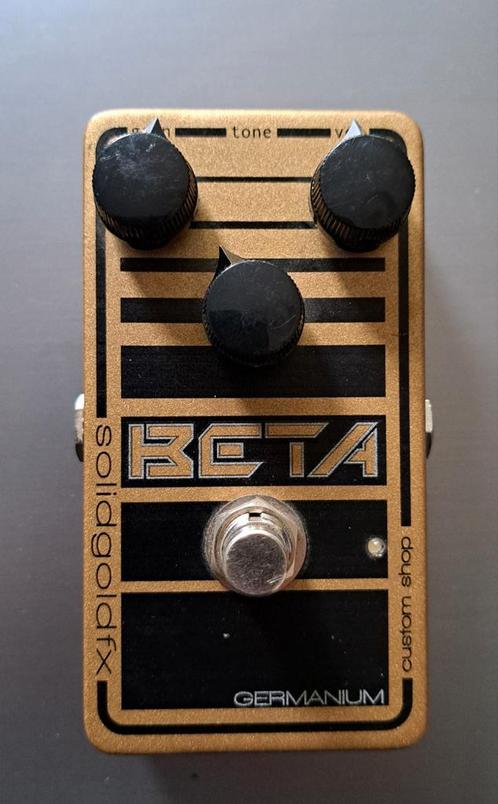 Solidgold fx custom shop Beta germanium, Muziek en Instrumenten, Effecten, Zo goed als nieuw, Ophalen of Verzenden
