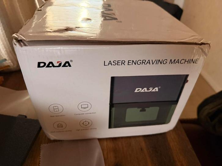 DAJA DJ6 Laser Graveermachine – 3000mW – Nieuw in doos, Hobby en Vrije tijd, Elektronica-componenten, Zo goed als nieuw, Ophalen