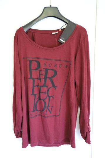 Nieuwe shirt burgundy van ONLY L beschikbaar voor biedingen