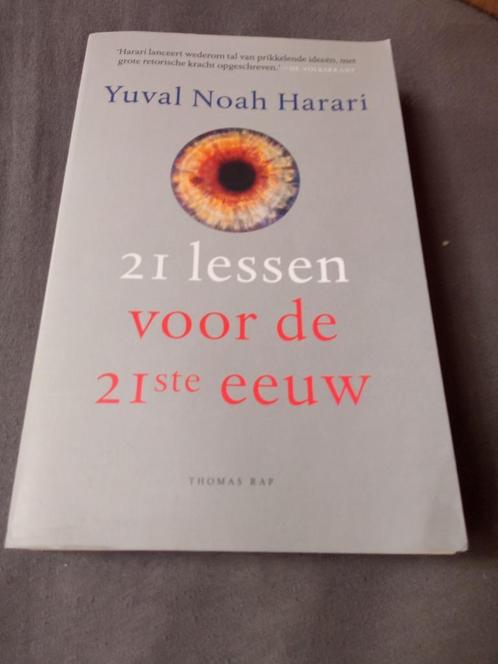 Yuval Noah Harari 21 lessen voor de 21ste eeuw, Livres, Livres Autre, Comme neuf, Enlèvement ou Envoi
