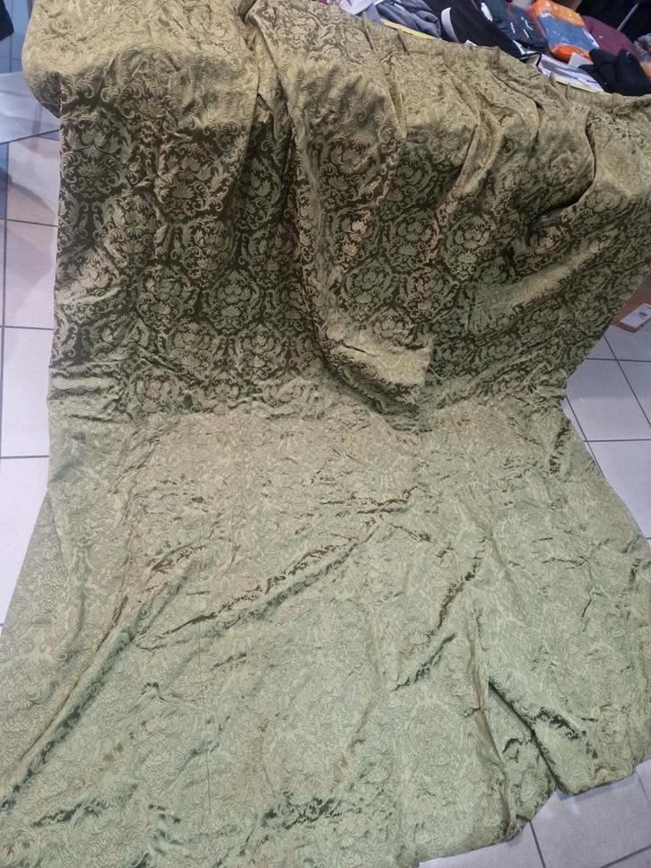 Tentures velours occultantes, Huis en Inrichting, Stoffering | Gordijnen en Lamellen, Gebruikt, 200 cm of meer, 100 tot 150 cm