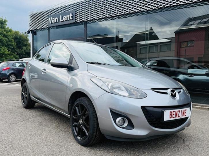 Mazda 2 benzine airco 66747km, Auto's, Mazda, Bedrijf, Te koop, ABS, Airbags, Airconditioning, Bluetooth, Centrale vergrendeling