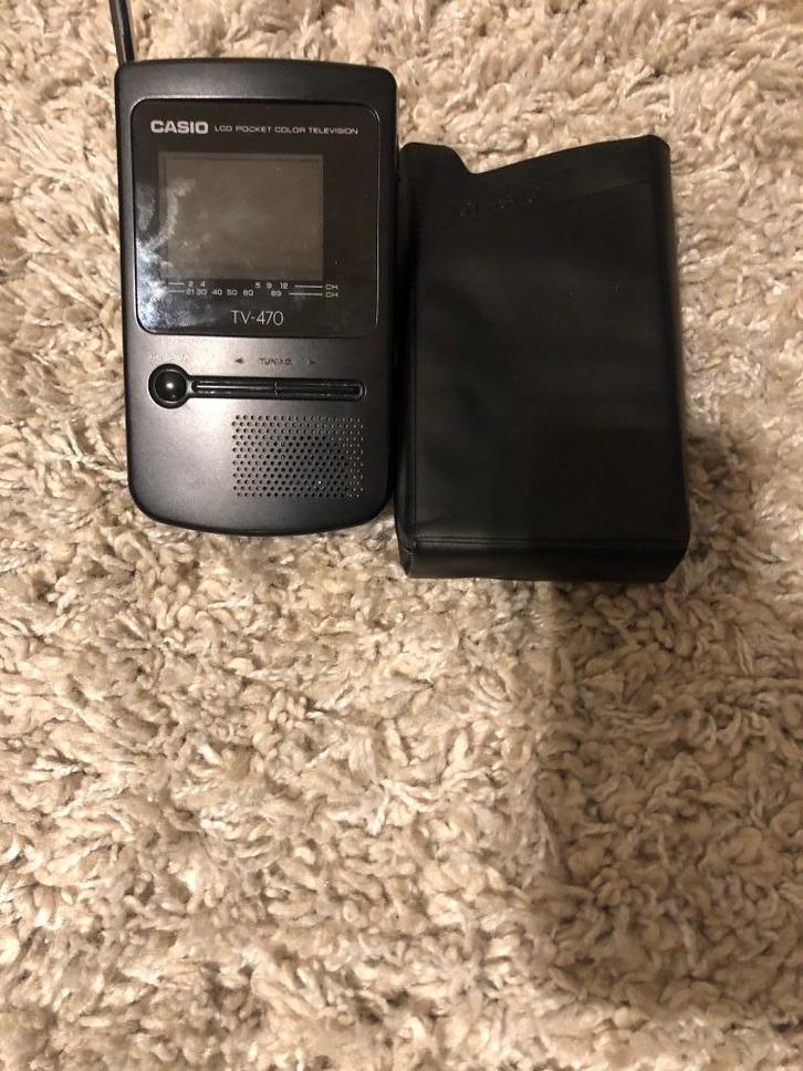 Casio TV-470 LCD pocket color TV, TV, Hi-fi & Vidéo, Télévisions, LCD, Enlèvement