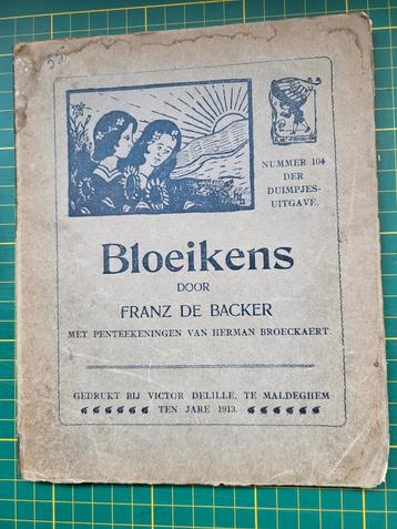 Duimpjesuitgave nr 104 - Bloeikens - Franz De Backer beschikbaar voor biedingen