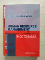 Human Resource Management Back to Basics, Boeken, Studieboeken en Cursussen, Ophalen of Verzenden