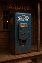 Pepsi Cola Vendo automaat - bj.1957 - zeer zeldzaam, Ophalen of Verzenden, Gebruikt