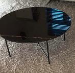 Table basse marbrée, Maison & Meubles, Rond, 50 à 100 cm, Comme neuf, Enlèvement