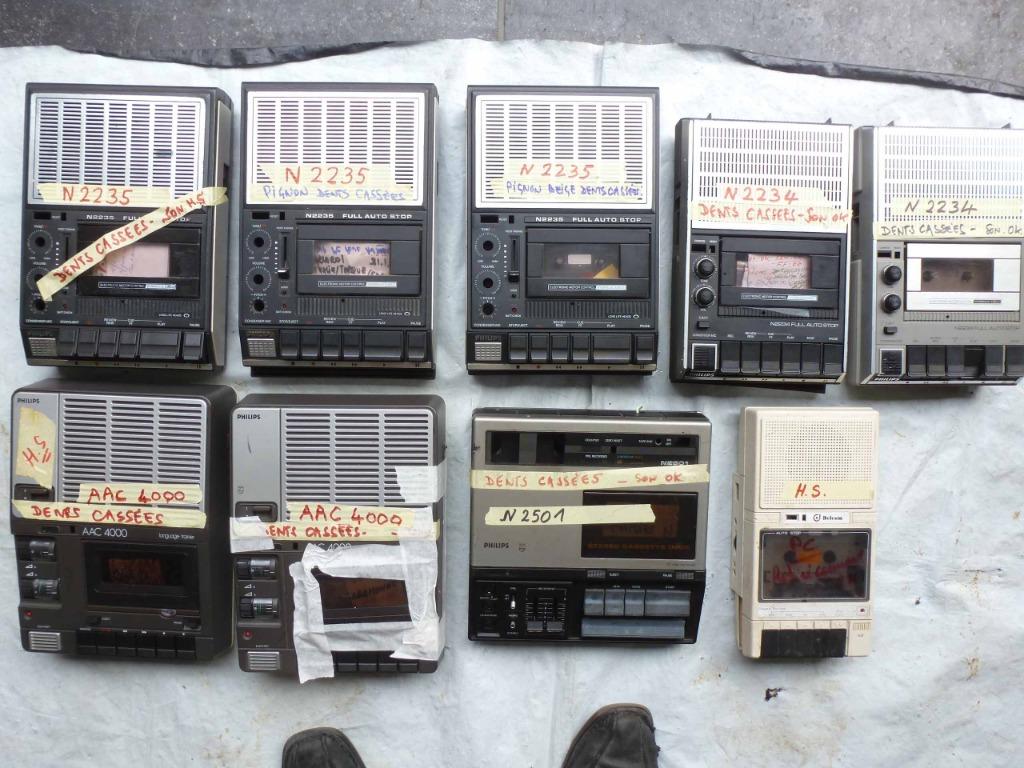 magnétophone lecteur K7 PHILIPS à éviter, TV, Hi-fi & Vidéo, Decks cassettes, Simple, Philips, Auto-reverse, Tape counter, Enlèvement ou Envoi