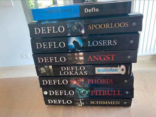 Deflo nog 8 titels beschikbaar., Boeken, Fantasy, Gelezen, Ophalen of Verzenden