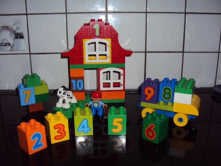 duplo, leuk speelset "leer de cijfers" *PRIMA STAAT*, Kinderen en Baby's, Speelgoed | Duplo en Lego, Duplo, Ophalen of Verzenden
