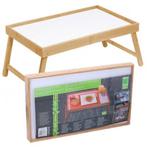 Schoottafel bedtafel knietafel dienblad bamboe inklapbaar, Huis en Inrichting, Ophalen of Verzenden, Nieuw, Hout