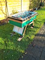 Groene Jupiter voetbaltafel tafelvoetbal kickertafel cafe, Ophalen, Zo goed als nieuw