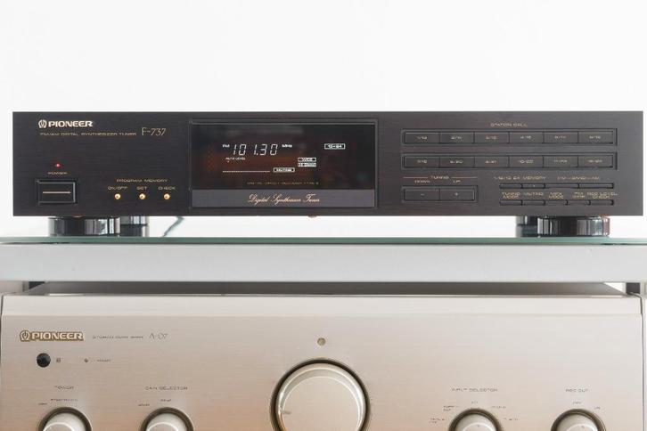 Pioneer F-737 tuner, TV, Hi-fi & Vidéo, Tuners, Comme neuf, Enlèvement ou Envoi