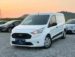 FORD TRANSIT CONNECT LANG CHASSIS - AIR CO - BT - TVAC, Auto's, Ford, Stof, Wit, Bedrijf, Overige carrosserie