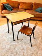 Vintage schoolbankje, Kinderen en Baby's, Ophalen, Gebruikt