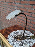 Vintage bronze lamp goed staat, Antiek en Kunst, Antiek | Verlichting, Ophalen